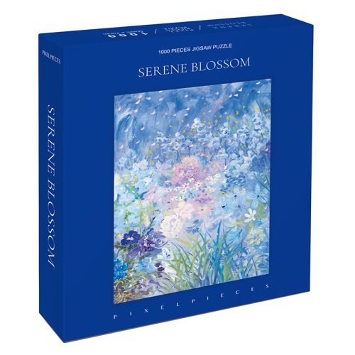 1000 Piece Puzzle-Pixel Pieces-Serene Blossom(Fine Sparkle)