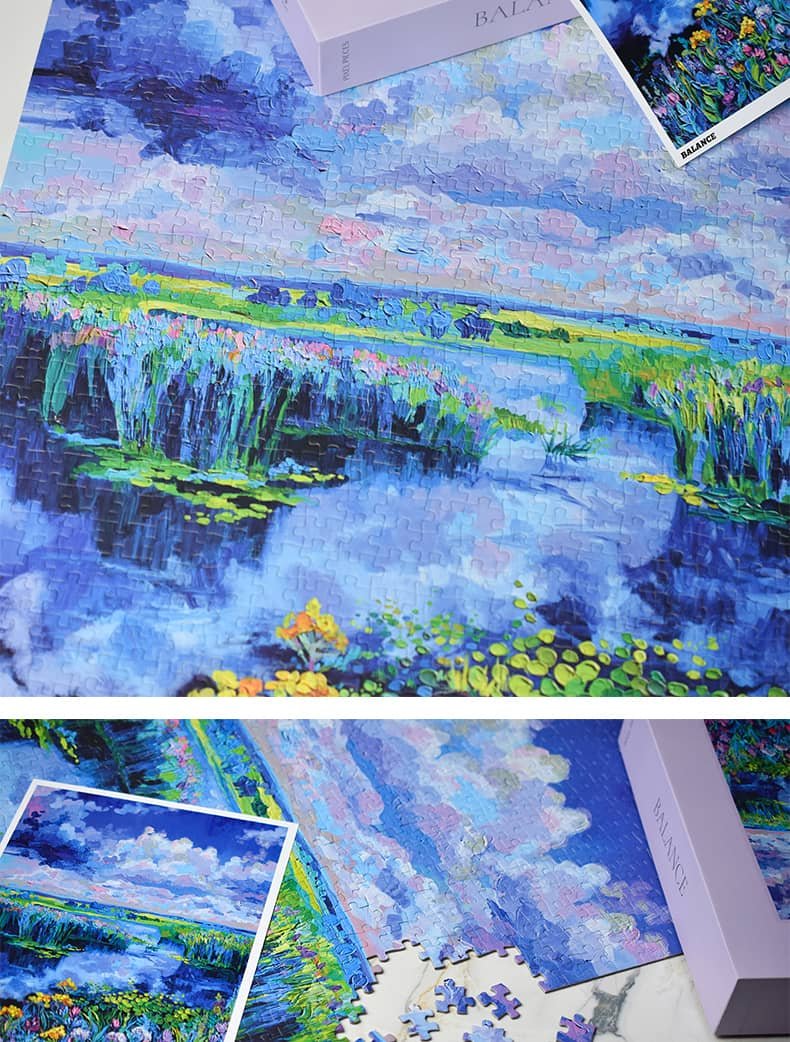 Bannce Jigsaw Puzzle (2) Pixel Pieces-Bannce 1000 Piece Puzzle