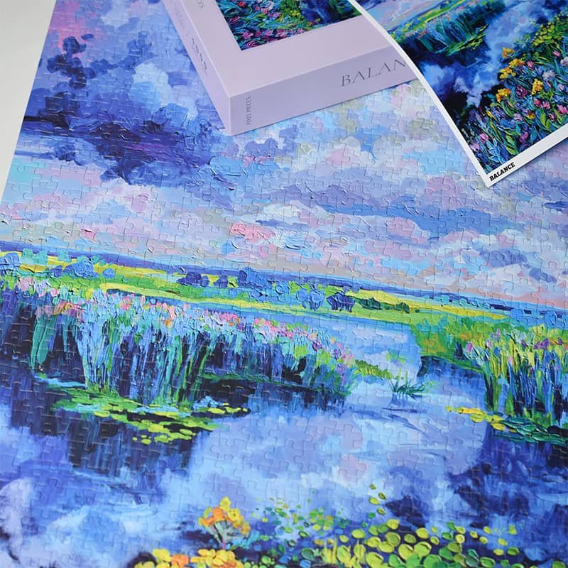 Bannce Jigsaw Puzzle (3) Pixel Pieces-Bannce 1000 Piece Puzzle