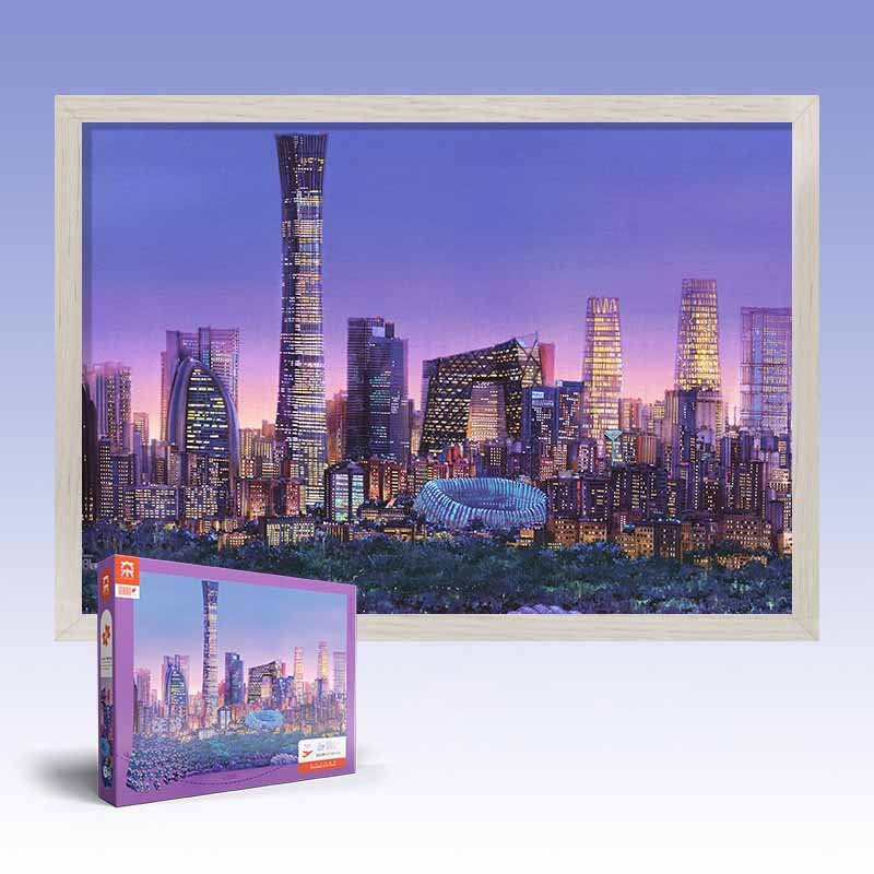 Vinlaa-Beijing City Puzzle 1000 Piece Puzzle
