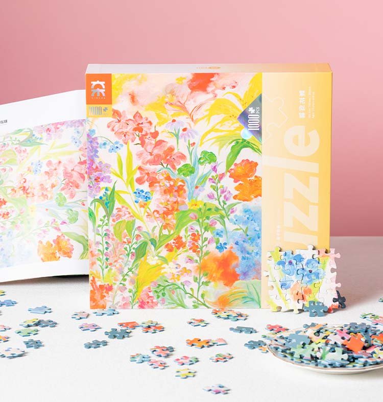 Vinlaa-Blooming Flowers Jigsaw Puzzle 1000pcs
