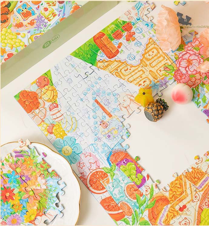 Vinlaa-Blooming Flowers Jigsaw Puzzle 1000pcs