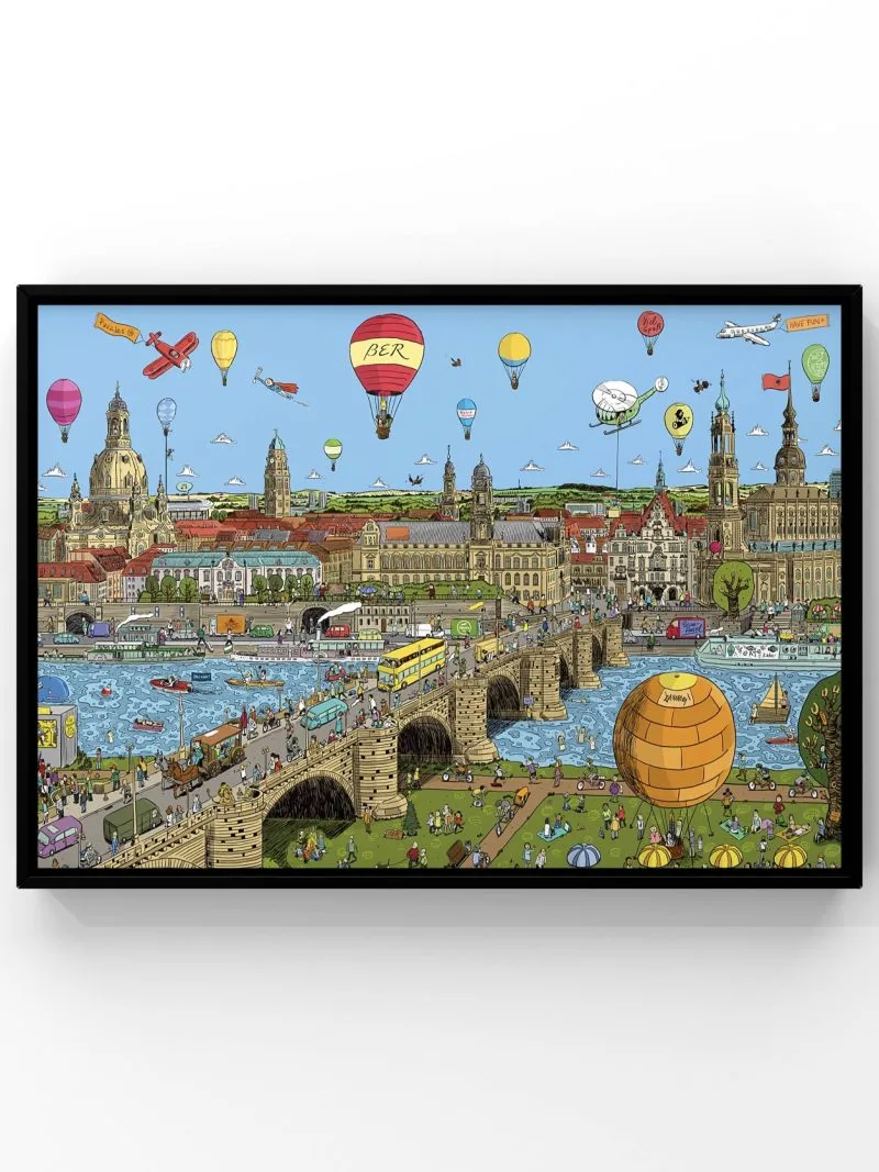Ber-Canaletto-Blick Jigsaw Puzzle 1000pcs