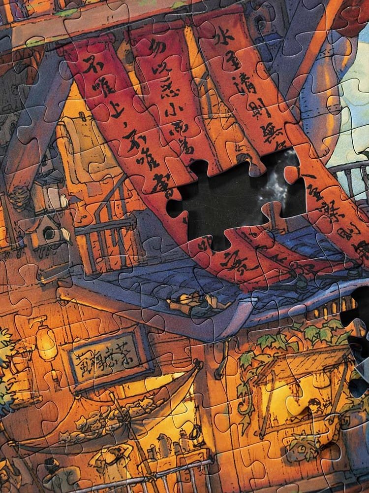 Vinlaa-Chinese Theater 1000 Piece Puzzle