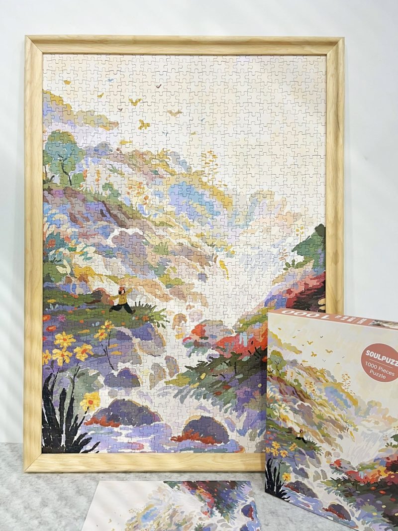 Soulpuzz-Colorful Flowers Jigsaw Puzzle 1000pcs