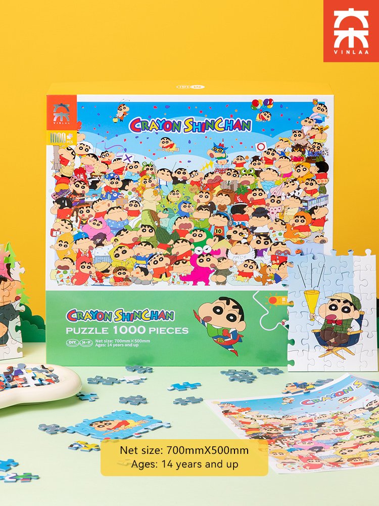 Vinlaa-Ever-changing Crayon Shin-chan 1000 Piece Puzzle