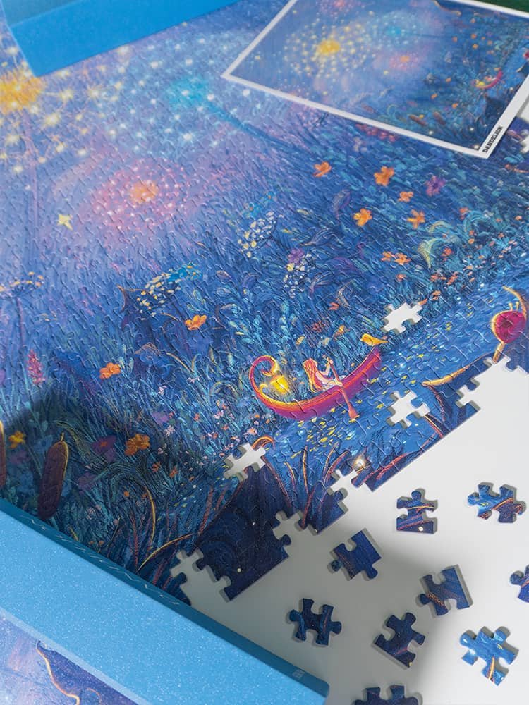 Dandelion Jigsaw Puzzle (4) Pixel Pieces-Dandelion 1000 Piece Puzzle