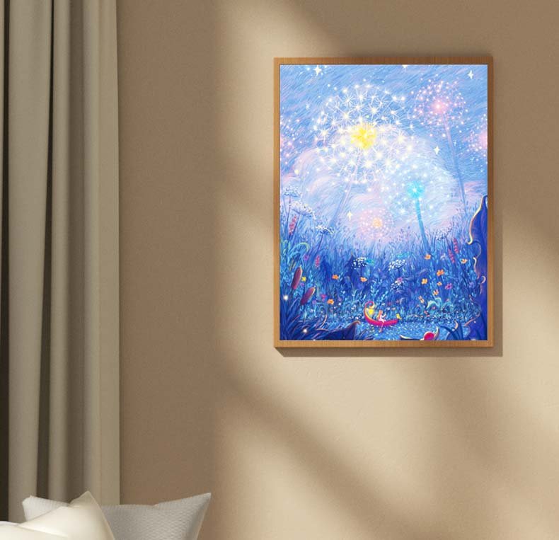 Dandelion Jigsaw Puzzle (8) Pixel Pieces-Dandelion 1000 Piece Puzzle