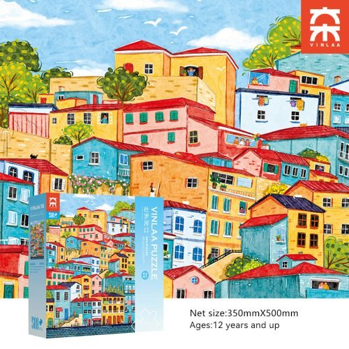 Douro River Bank (2) Vinlaa Puzzle-Douro River Bank 500 Piece Puzzle