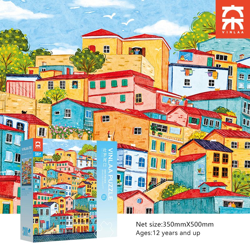 Vinlaa Puzzle-Douro River Bank 500 Piece Puzzle