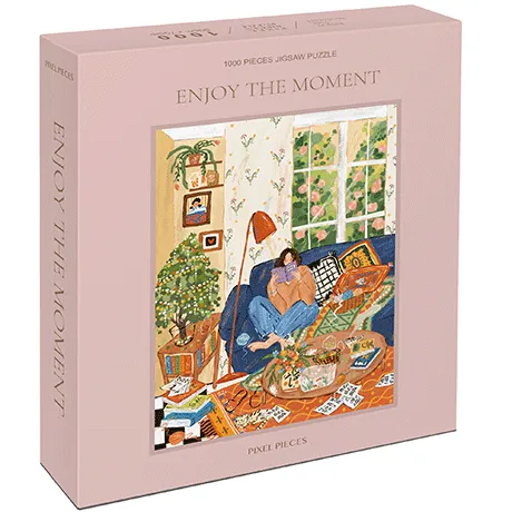 Pixel Pieces-Enjoy The Moment 1000 Piece Puzzle