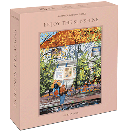 Pixel Pieces-Enjoy The Sunshine 1000 Piece Puzzle