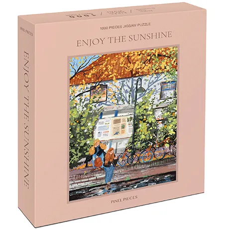 Pixel Pieces-Enjoy The Sunshine 1000 Piece Puzzle