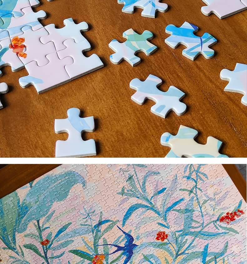 Floral Art (2) Pixel Pieces-Floral Art 1000 Piece Puzzle