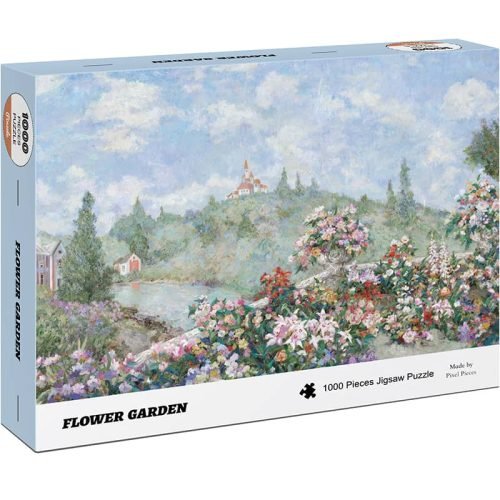 Pixel Pieces-Flower Garden 1000 Piece Puzzle