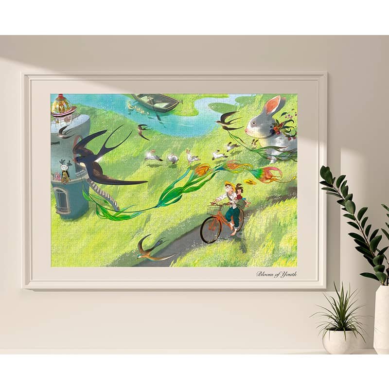 Pixel Pieces-Forever Young 1000 Piece Puzzle