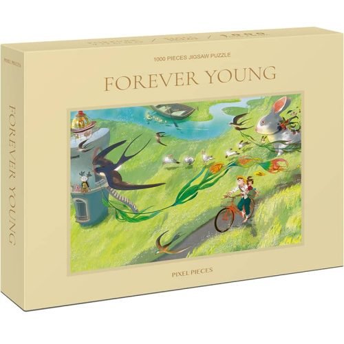 Pixel Pieces-Forever Young 1000 Piece Puzzle