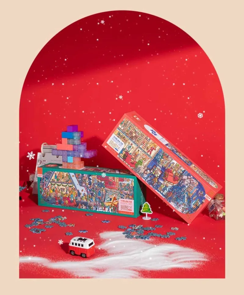 Vinlaa Puzzle-Funny Winter B-1000 Piece Puzzle - TopPuzzleShop