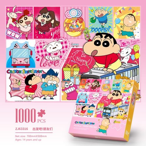 Vinlaa-Go Friends Crayon Shin-chan 1000 Piece Puzzle