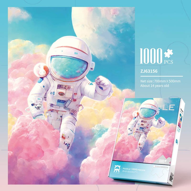 Eurographics Astronaut 1000-Piece Puzzle – Space-Themed Jigsaw For Adults & Teens