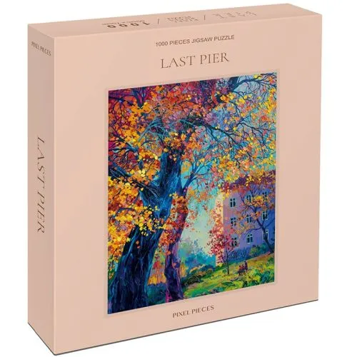Last Pier Jigsaw Puzzle (4) Pixel Pieces-Last Pier 1000 Piece Puzzle