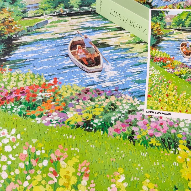 Pixel Pieces-Life Is But A Dream 1000 Piece Puzzle