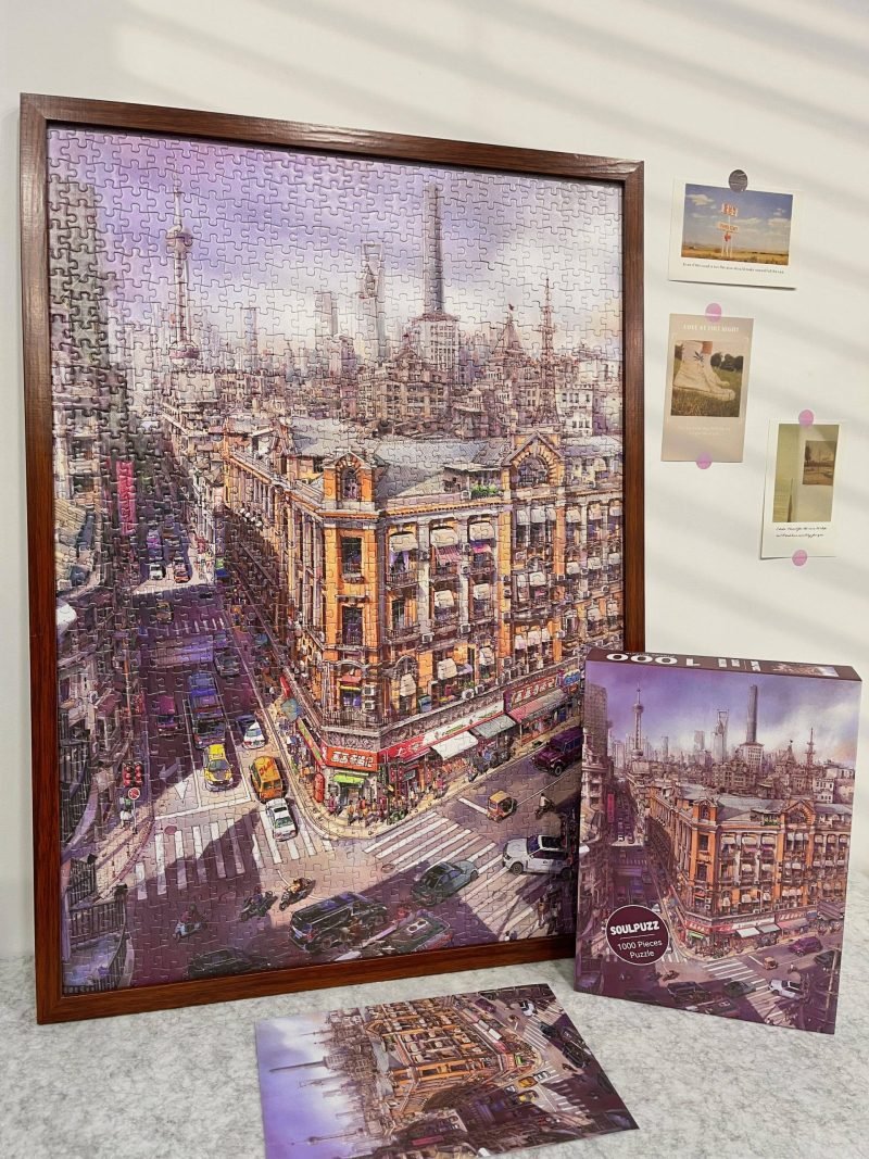 Likang Building (3) Soulpuzz-Shanghai Likang Building Jigsaw Puzzle 1000pcs