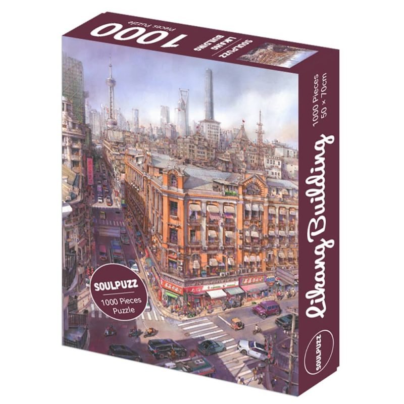 Likang Building (4) Soulpuzz-Shanghai Likang Building Jigsaw Puzzle 1000pcs
