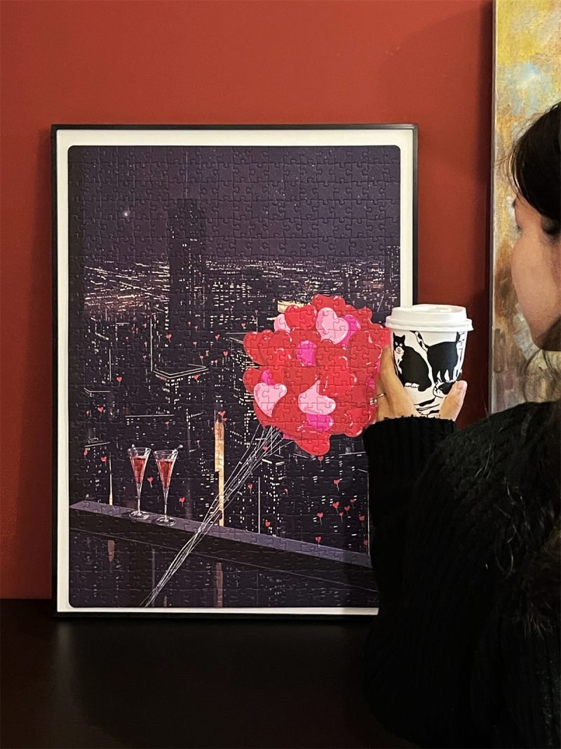 Ber-Love and Freedom Jigsaw Puzzle 500pcs