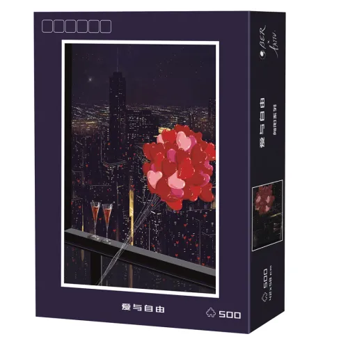 Ber-Love and Freedom Jigsaw Puzzle 500pcs