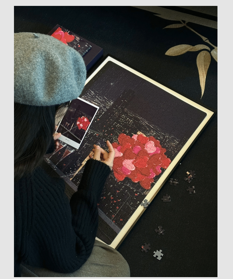 Ber-Love and Freedom Jigsaw Puzzle 500pcs