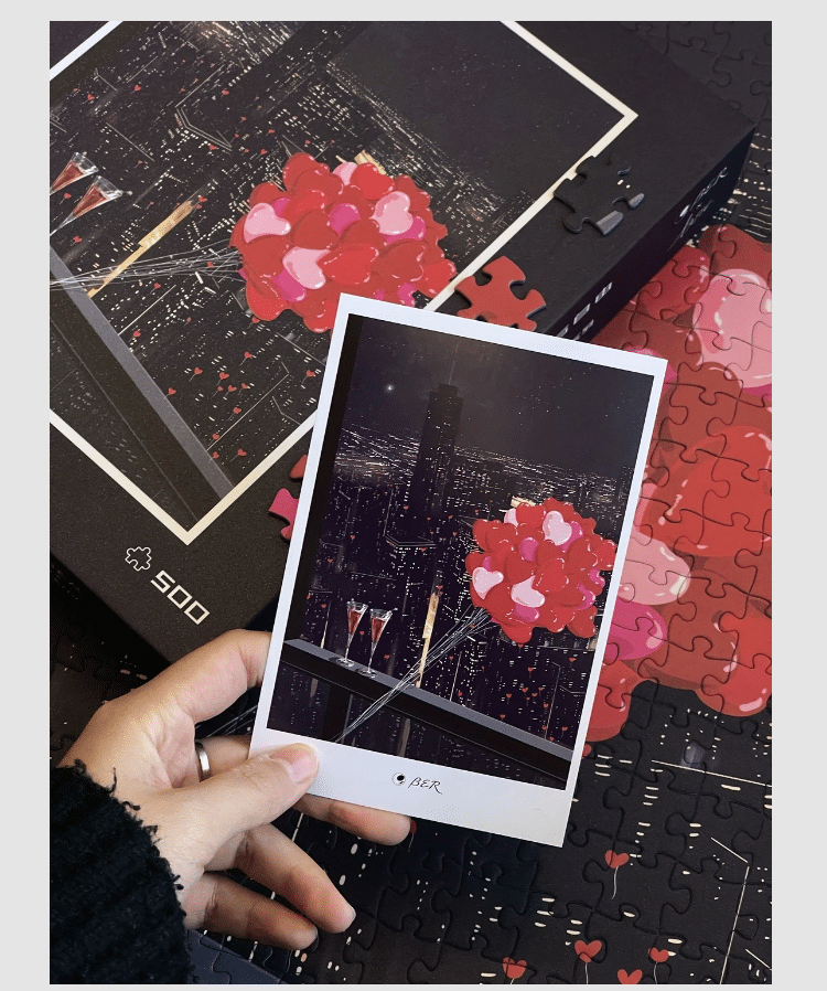 Ber-Love and Freedom Jigsaw Puzzle 500pcs