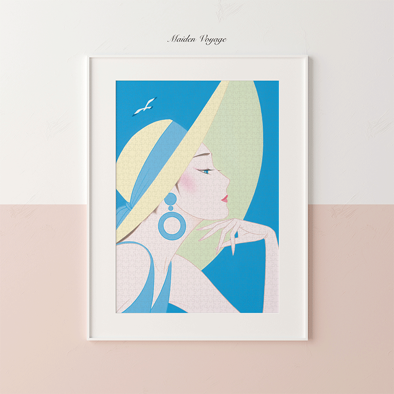 Pixel Pieces-Maiden Voyage 1000 Piece Puzzle-Tsuruta Ichiro