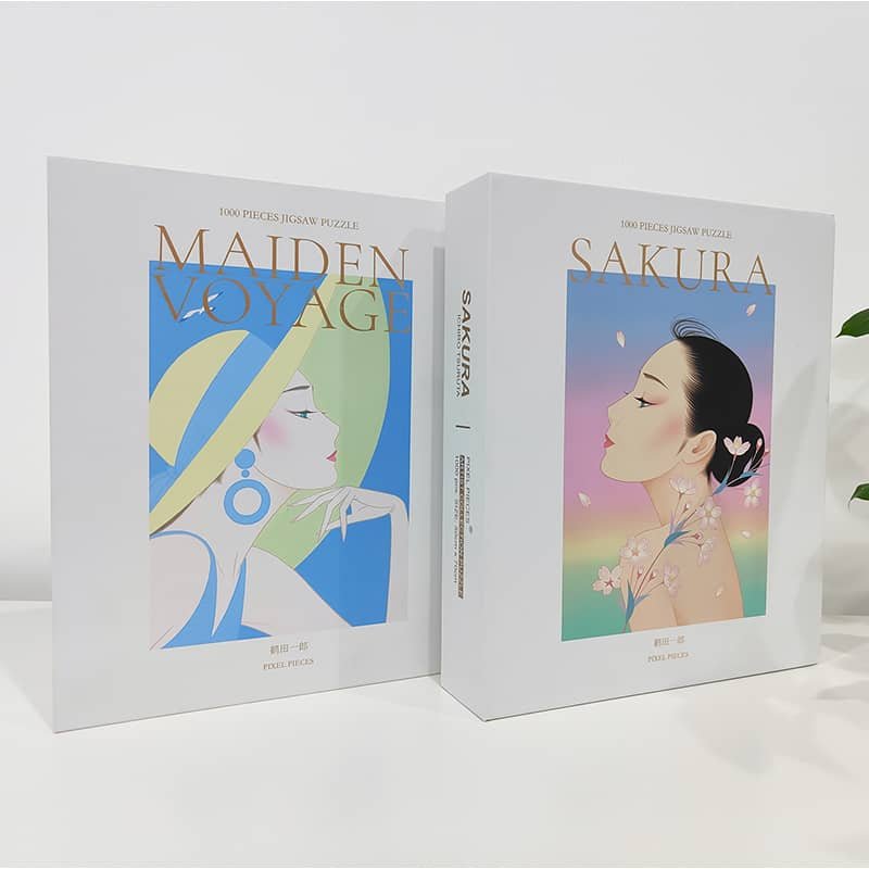 Maiden Voyage (2) Pixel Pieces-Sakura 1000 Piece Puzzle-Tsuruta Ichiro
