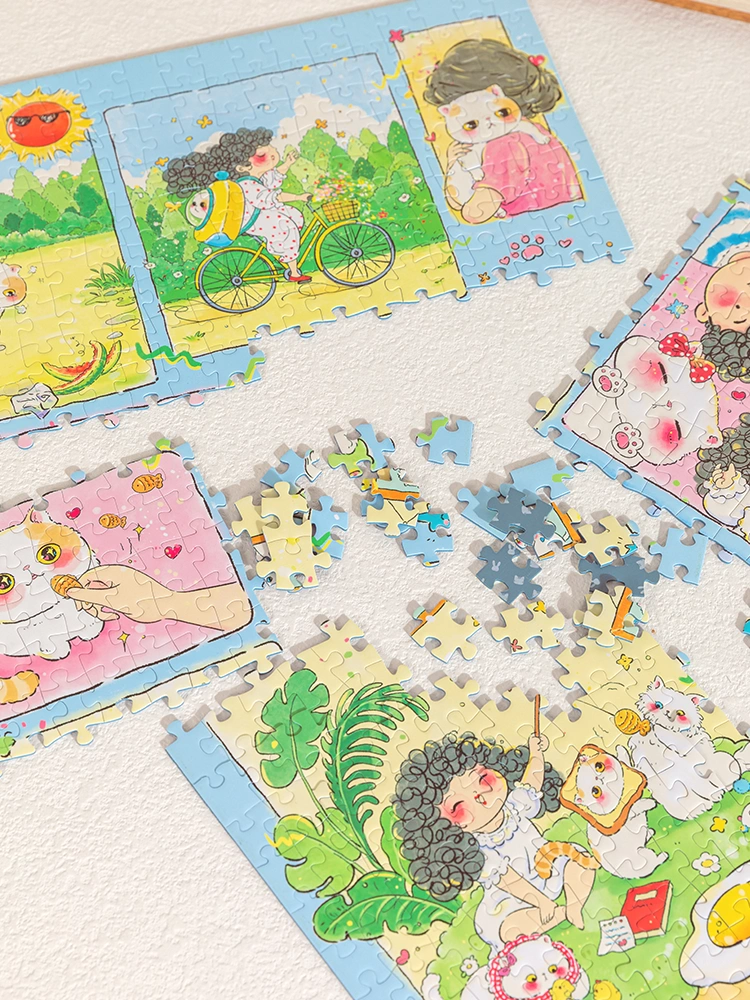 Vinlaa-New Cat Coming 500 Piece Puzzle