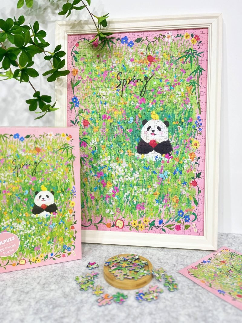 Soulpuzz-Panda HuaHua In Spring Jigsaw Puzzle 500pcs