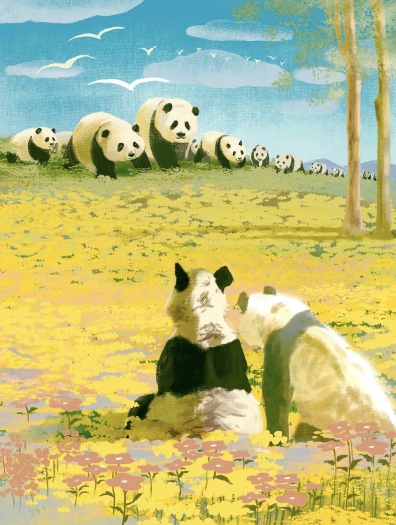 Panda Jigsaw Puzzle (6) Ber-Panda Welcome Home Jigsaw Puzzle 300pcs