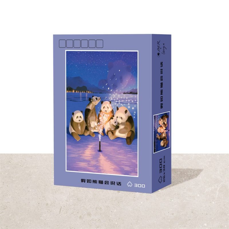 Panda Jigsaw Puzzle 300pcs-Ber Puzzle