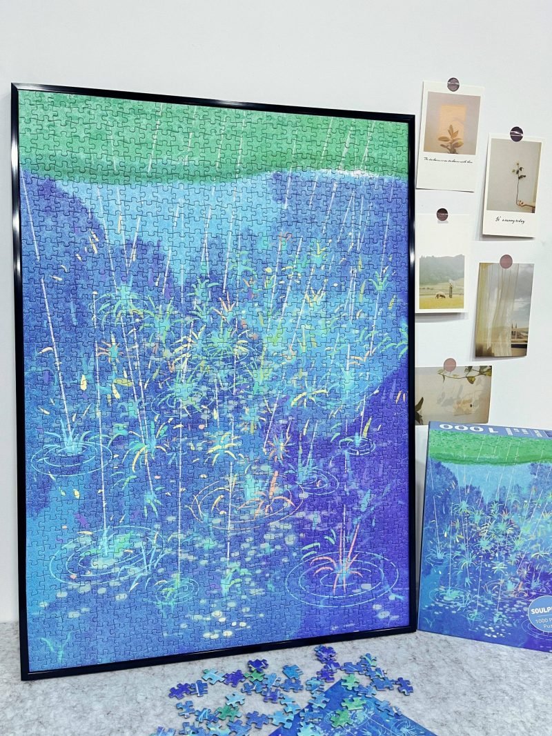 Rain is God's Fireworks (1) Soulpuzz-Rain is God's Fireworks Jigsaw Puzzle 1000pcs