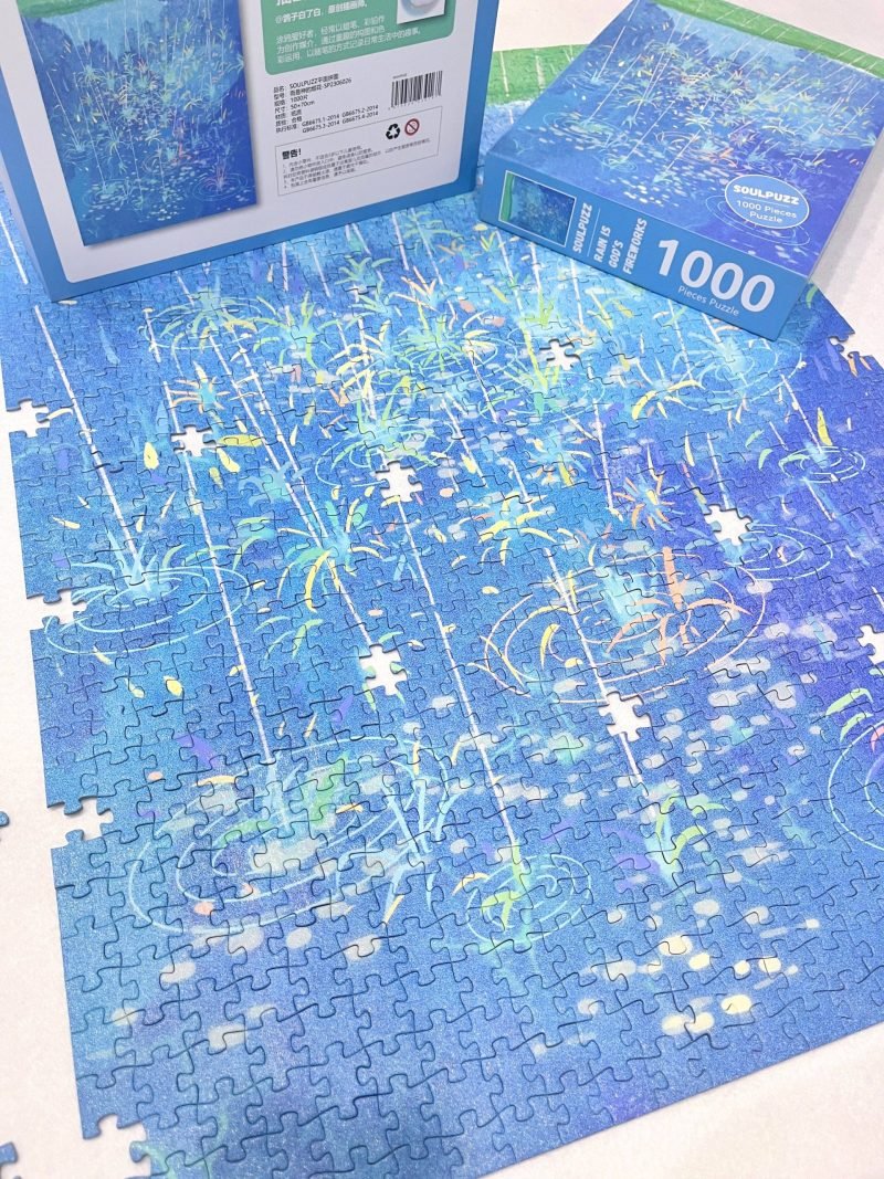 Rain is God's Fireworks (2) Soulpuzz-Rain is God's Fireworks Jigsaw Puzzle 1000pcs