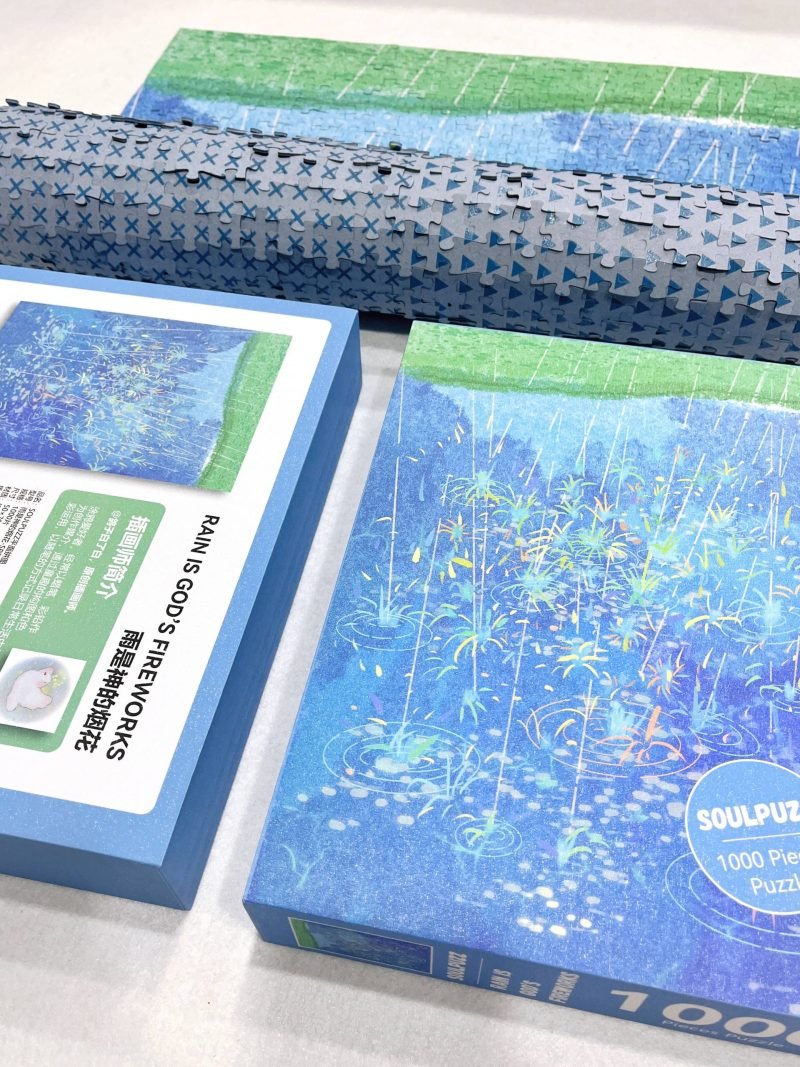 Rain is God's Fireworks (5) Soulpuzz-Rain is God's Fireworks Jigsaw Puzzle 1000pcs
