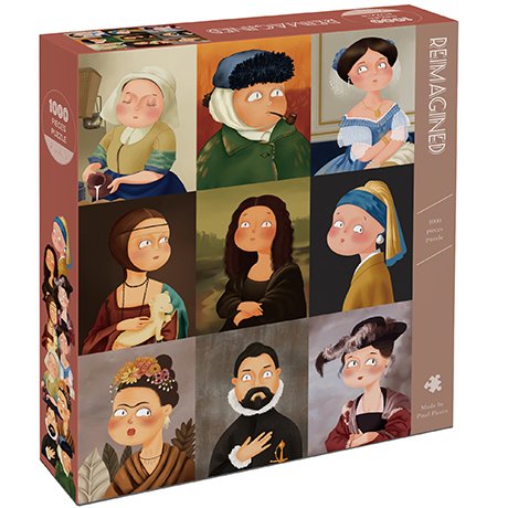 Pixel Pieces-Reimagined 1000 Piece Puzzle