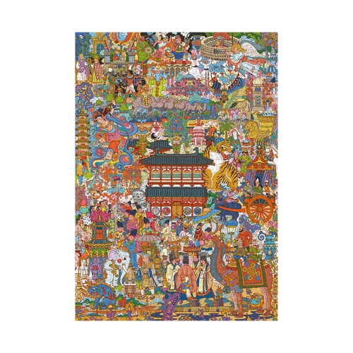 Seren Art-Silk Road 1000 Piece Puzzle