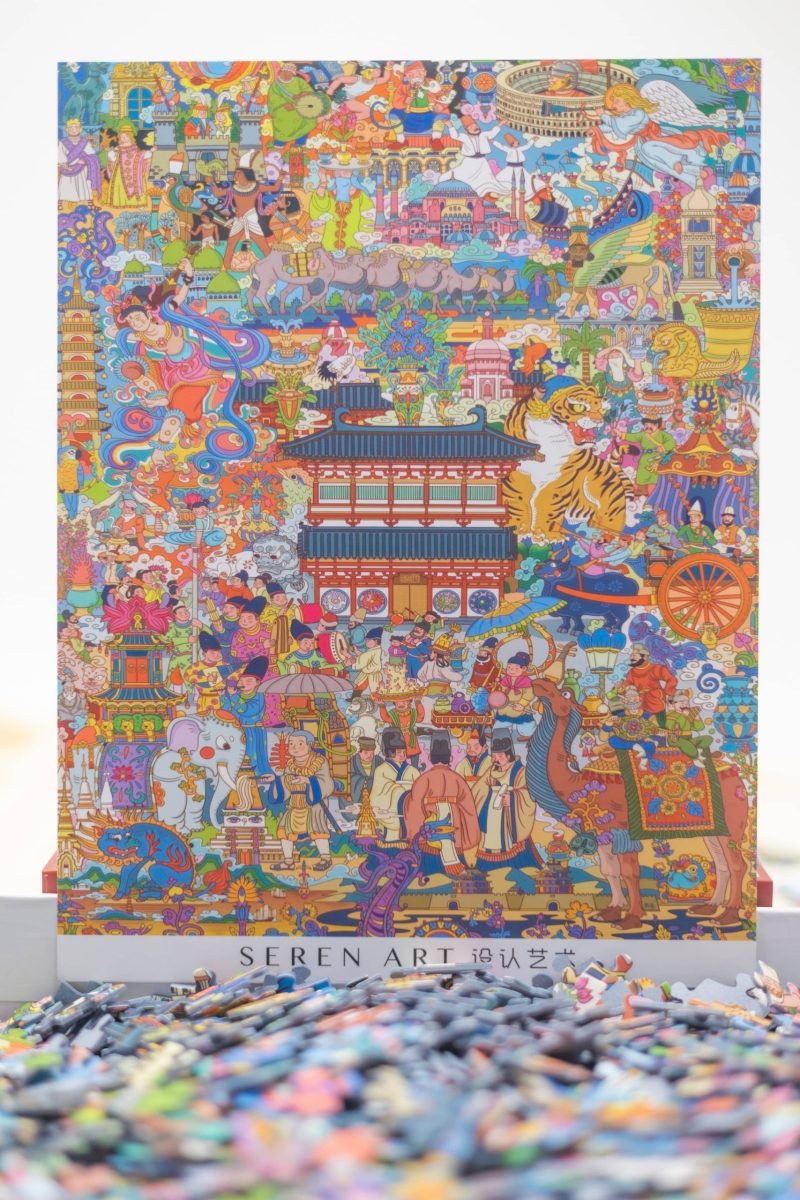 Seren Art-Silk Road 1000 Piece Puzzle