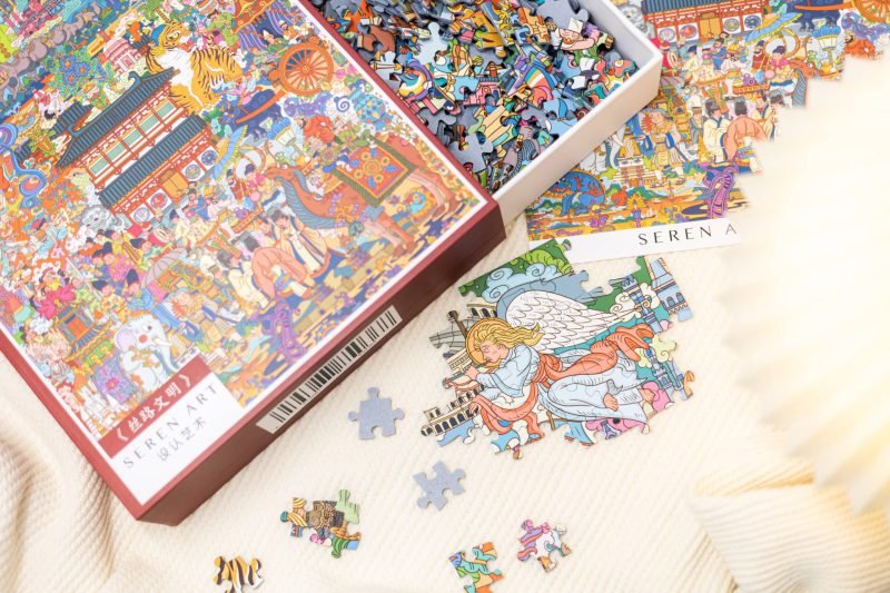 Seren Art-Silk Road 1000 Piece Puzzle