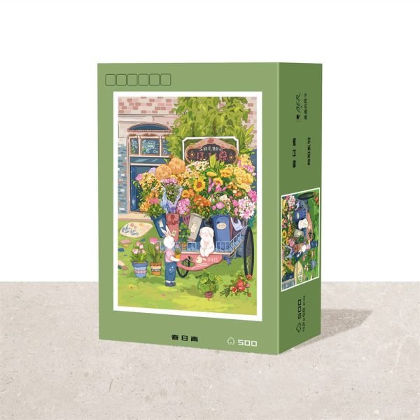 Discontinued-Ber-Spring Jigsaw Puzzle 500pcs