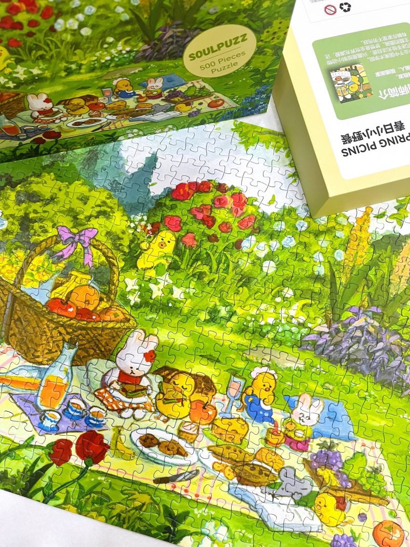 Soulpuzz-Picnic Jigsaw Puzzle 500pcs