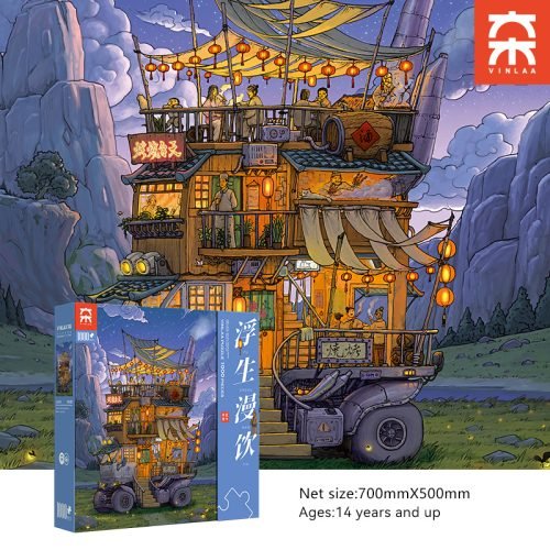 Vinlaa-Tea House 1000 Piece Puzzle