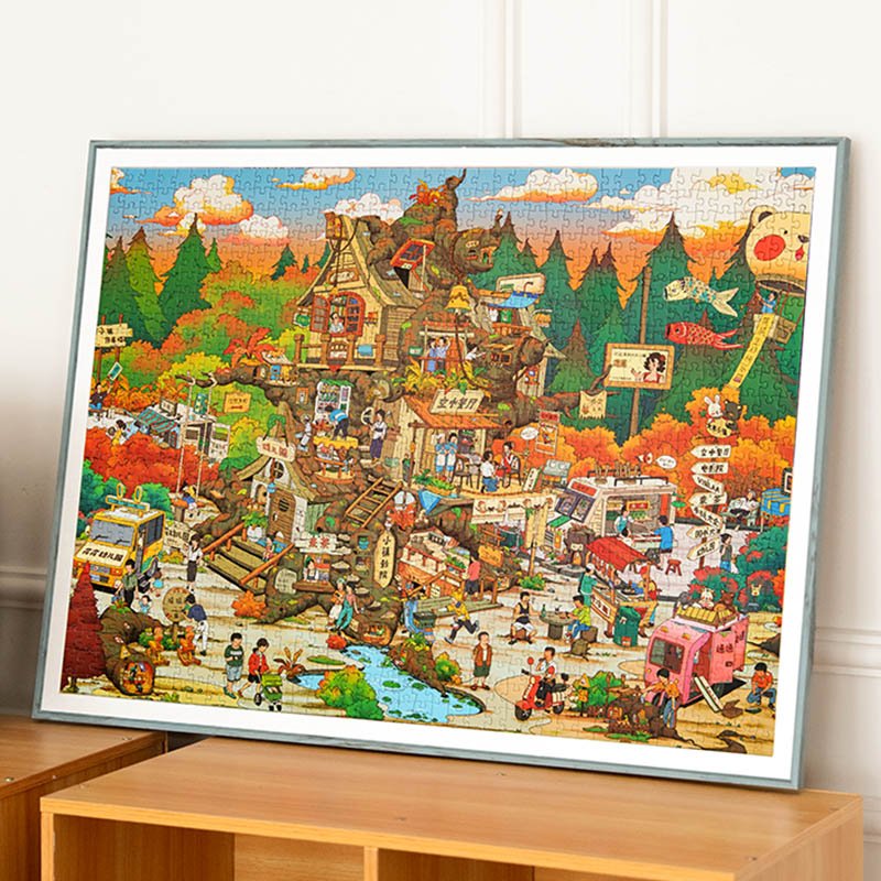 Vinlaa-Da Mu Town-1000 Piece Puzzle