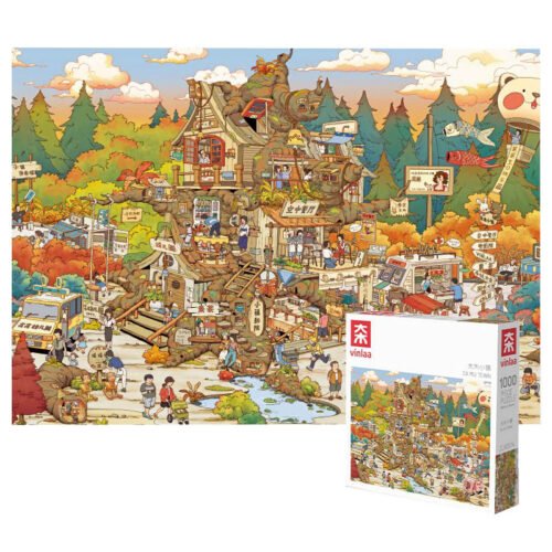 Vinlaa-Da Mu Town-1000 Piece Puzzle